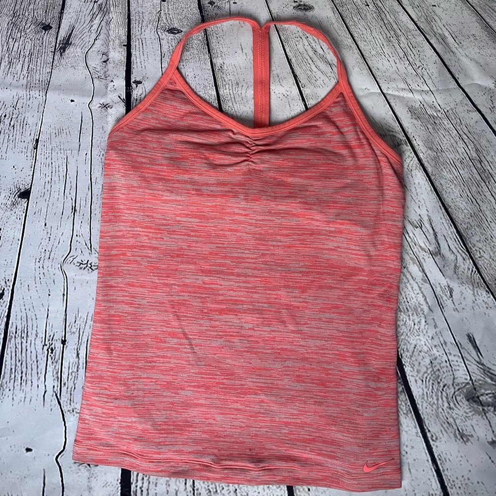 Nike Dri Fit Tank Top with Bra Liner Size Medium